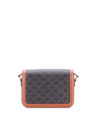 Medium Triomphe Shoulder Bag Triomphe Coated Canvas