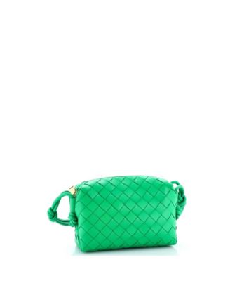 Mini Loop Crossbody Bag Intrecciato Nappa
