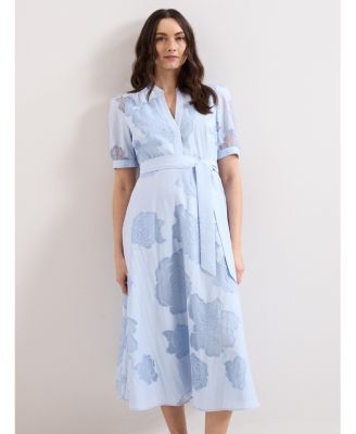 Women's Queenie Belted Midi Dress