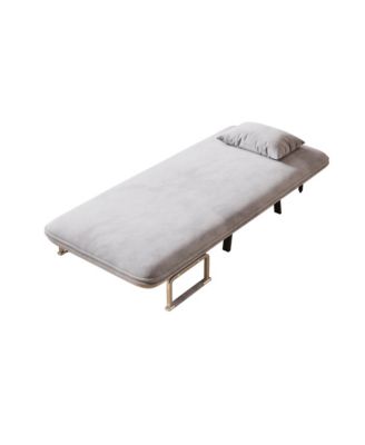 Tri-Fold Sofa Bed with Adjustable Backrest