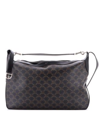 Large Romy Shoulder Bag Triomphe Coated Canvas