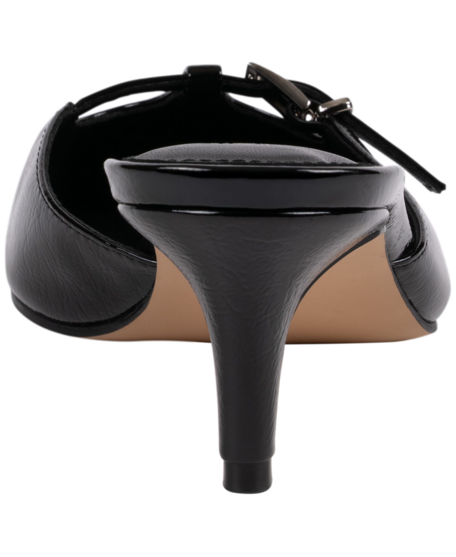 Womens Simone Kitten Heel Mule Pumps