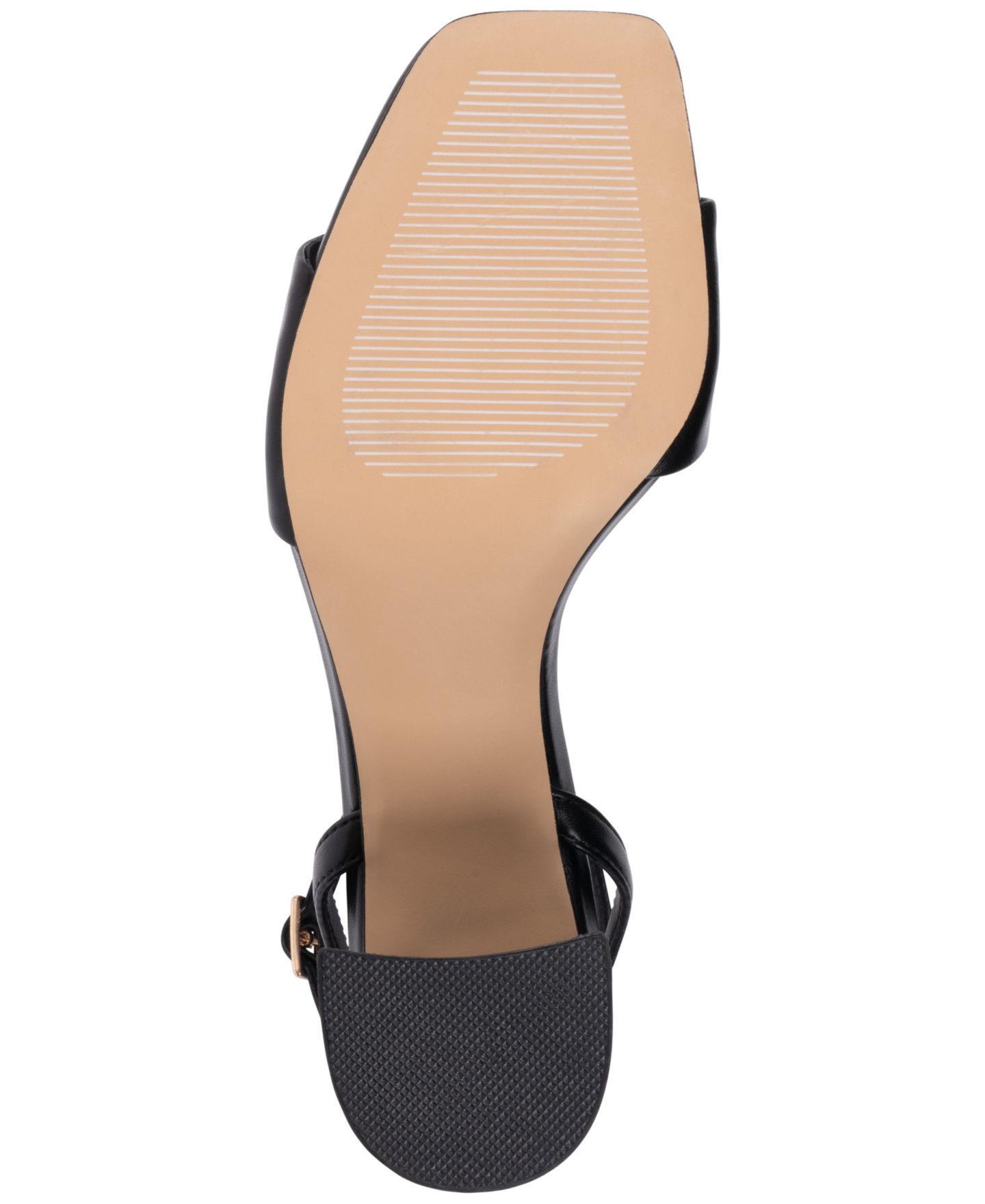 Женские сандалии GC Shoes Skyla Block Heel Dress Sandals, цвет: Чёрный — фото 5
