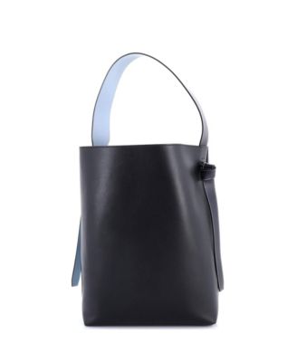 Small Twisted Cabas Tote Calfskin