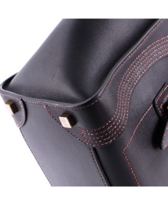 Micro Luggage Bag Smooth Leather