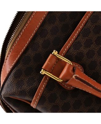 Medium Vintage Boston Bag Macadam Coated Canvas