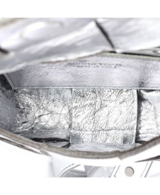 Candy Cassette Crossbody Bag Maxi Intrecciato Leather