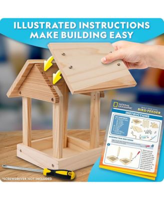 National Geographic Build Your Own Bird Feeder Kit