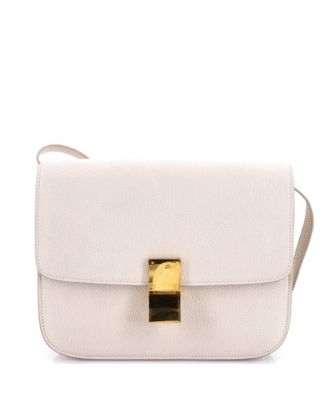 Medium Classic Box Bag Grainy Leather