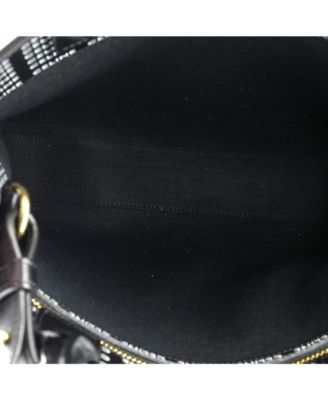 Small Vertical Cabas Tote All Over Logo Print Leather