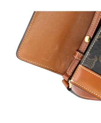 Small Triomphe Crossbody Bag Triomphe Coated Canvas