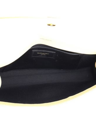 Long Classic Monogram Clutch Leather