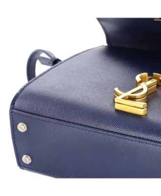 Mini Cassandra Top Handle Bag Leather