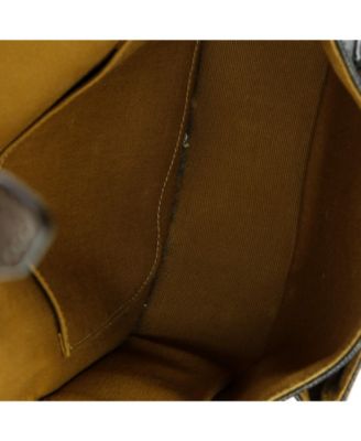 Medium Folco Bag Triomphe Coated Canvas