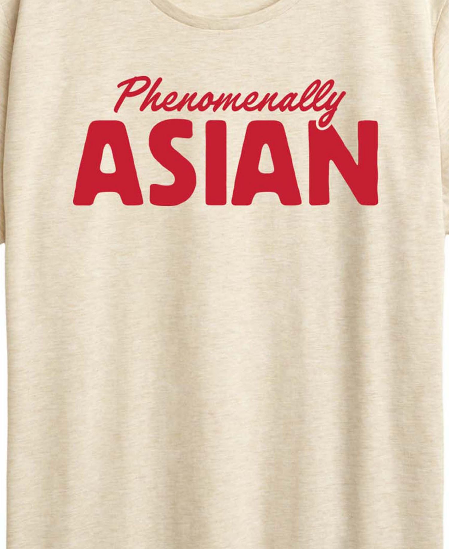 Plus Size Instant Message Phenomenally Asian Graphic T-Shirt