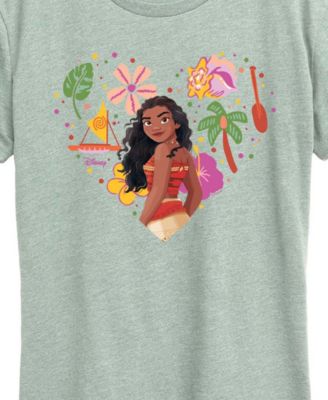 Plus Size Disney Princess Moana Graphic T-Shirt