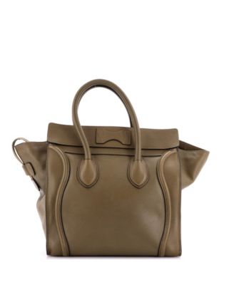 Mini Luggage Bag Grainy Leather