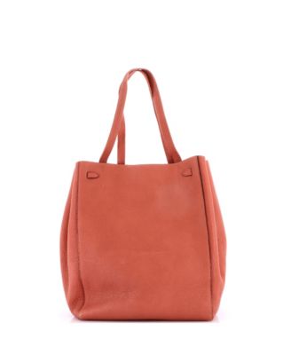 Medium Phantom Tie Cabas Tote Leather