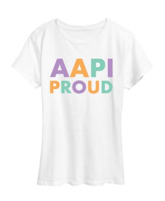 Plus Size Instant Message AAPI Proud Graphic T-Shirt