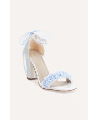 Forever and Always Shoes Women's Michelle Lace Bridal Sandals with Pearls