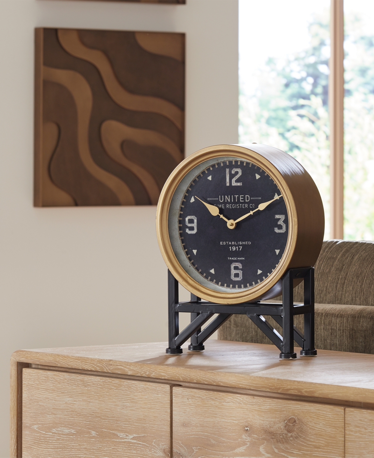 Uttermost Shyam 16" Table Clock