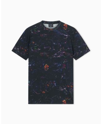 Men's Short Sleeve Floral Print T-Shirt