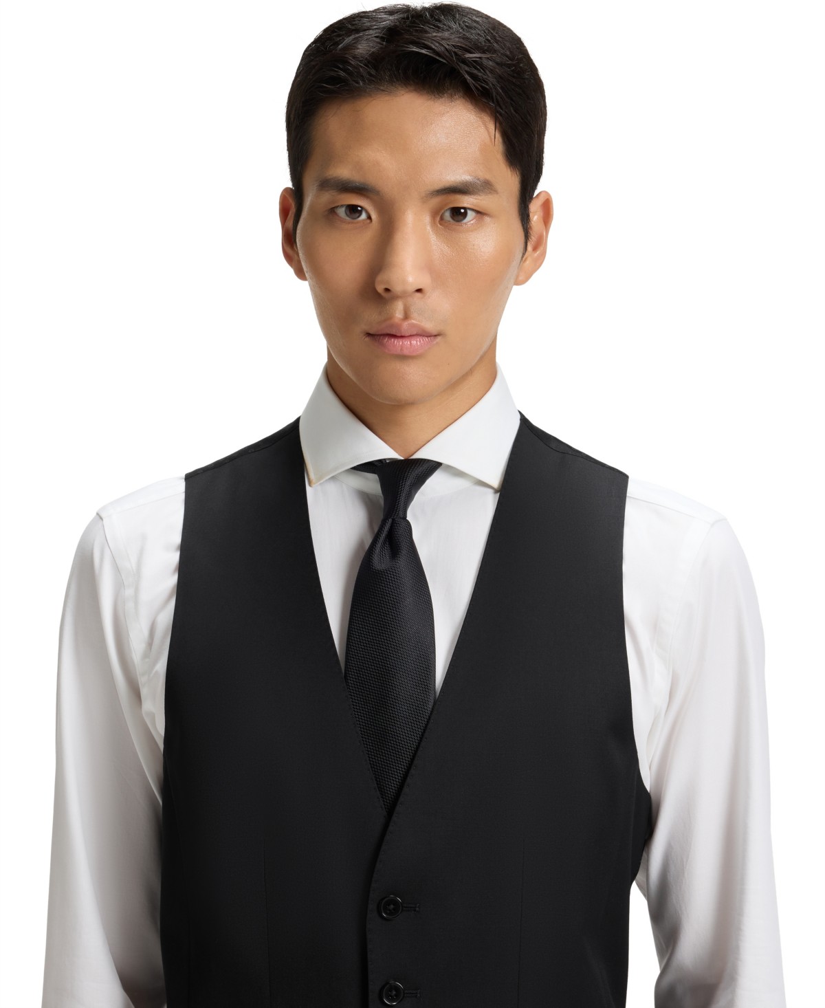 Мужские Hugo Boss BOSS Men's Single-Breasted Waistcoat — фото 5
