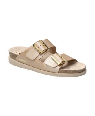 Women's Hester Platinum Leather Mule