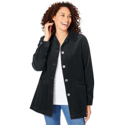 Women's Within Pleat-Back Corduroy Jacket