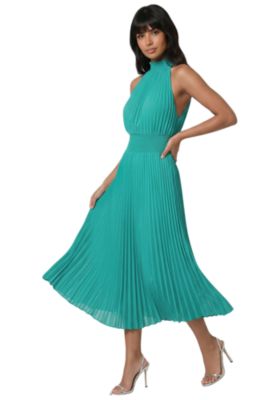 crochet dress midi Black Crochet Petal Long Slip Dress
