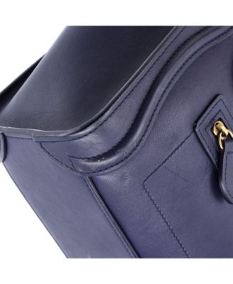 Nano Luggage Bag Smooth Leather