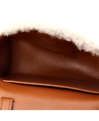 Mini Triomphe Shoulder Bag Shearling
