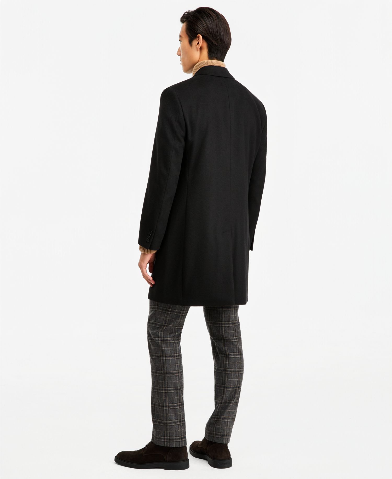 Men's Classic-Fit Camber Wool Overcoat