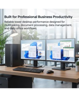 V500 Tower Desktop Intel Core i7 32GB RAM Intel UHD Graphics 2TB SSD Storage Windows 11 Home