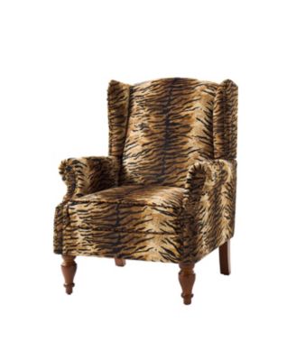 Jim Traditional Armchair with Thick Cushion