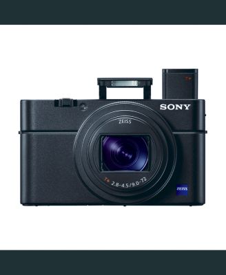 Cyber-shot DSC-RX100 VII Digital Camera - Bundle With 64GB SDXC U3 Card, Table top Tripod, Camera Case, Spare Battery, Memory Wallet, Cleaning