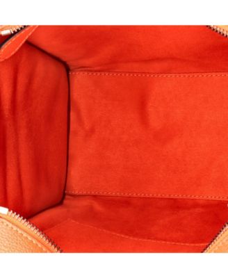 Micro Luggage Bag Grainy Leather