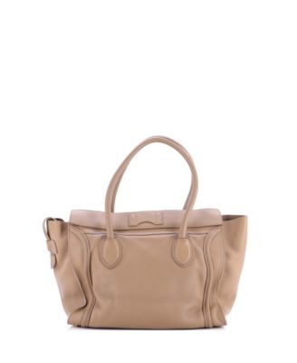 Shoulder Luggage Bag Leather