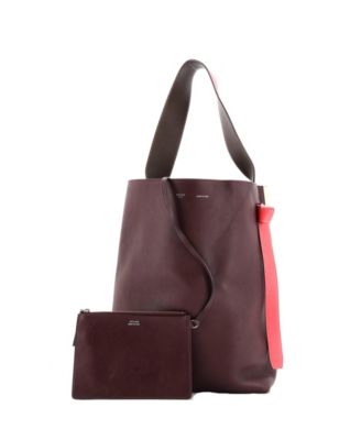Small Twisted Cabas Tote Calfskin