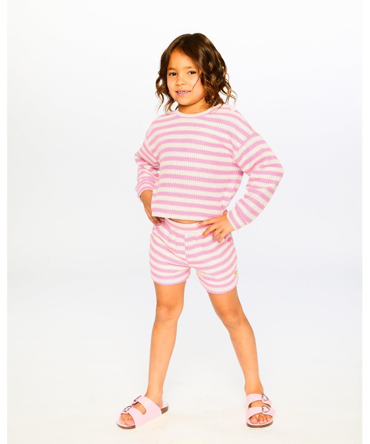 Big Girls Striped Sweater