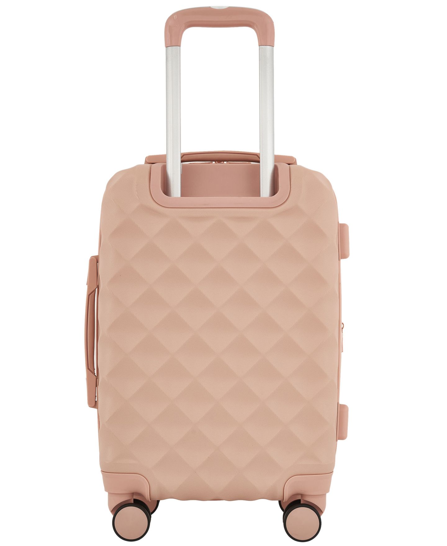 Чемодан Kensie Appleton Collection Small Rolling Hard Case Carry-On, цвет: Пыльный розовый — фото 4