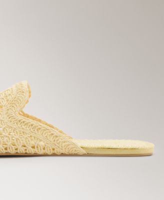 Women's Crochet Mule Slippers