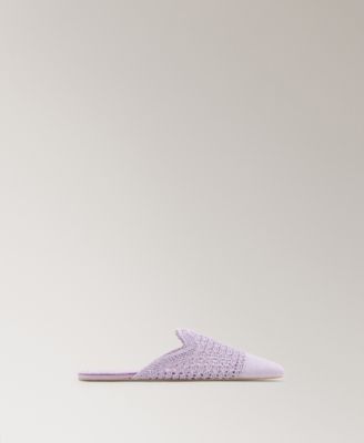 Women's Crochet Mule Slippers