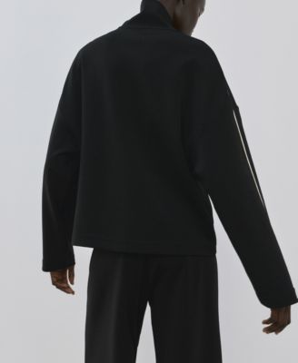 Women's Turtleneck Zip Sweatshirt