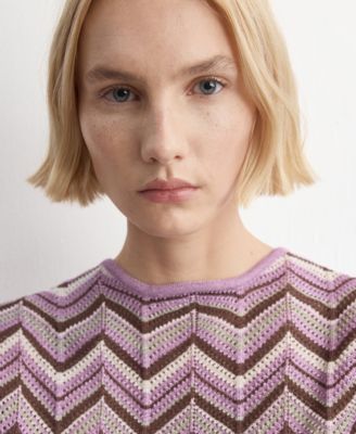 Women's Printed Knit Top