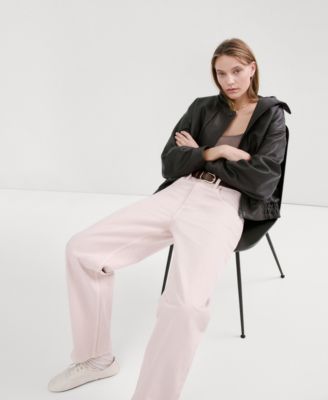 Women's High-Waisted Barrel Jeans