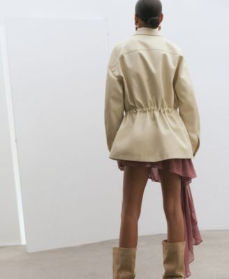 Women's Pockets Oversized Parka