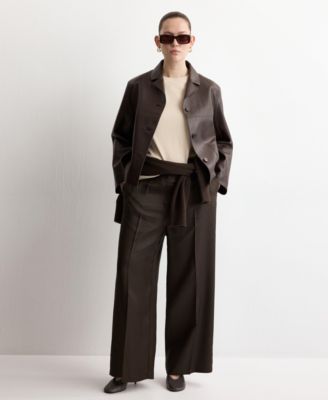 Women's High-Waisted Lyocell Pants