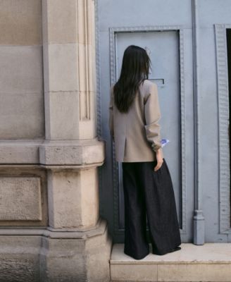 Women's Wide Leg Denim Pants