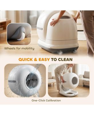 Automatic Litter Box, Self Cleaning Litter Box for Multiple Cats